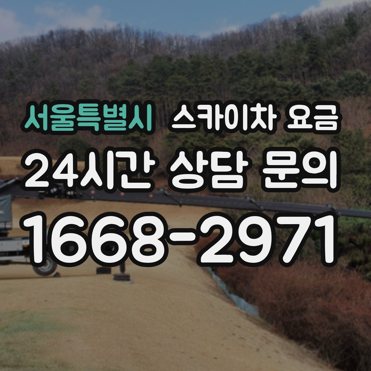 서울특별시 스카이차 요금