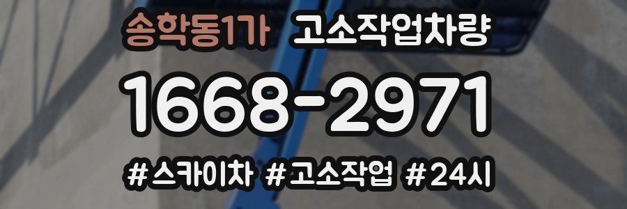 송학동1가 고소작업차량