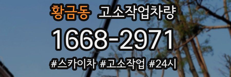 황금동 고소작업차량