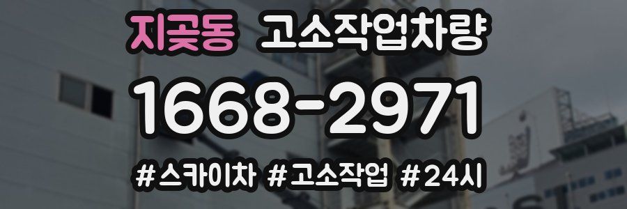 지곶동 고소작업차량