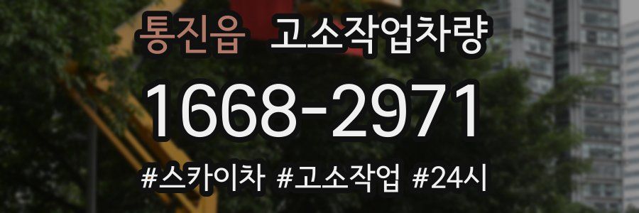 통진읍 고소작업차량