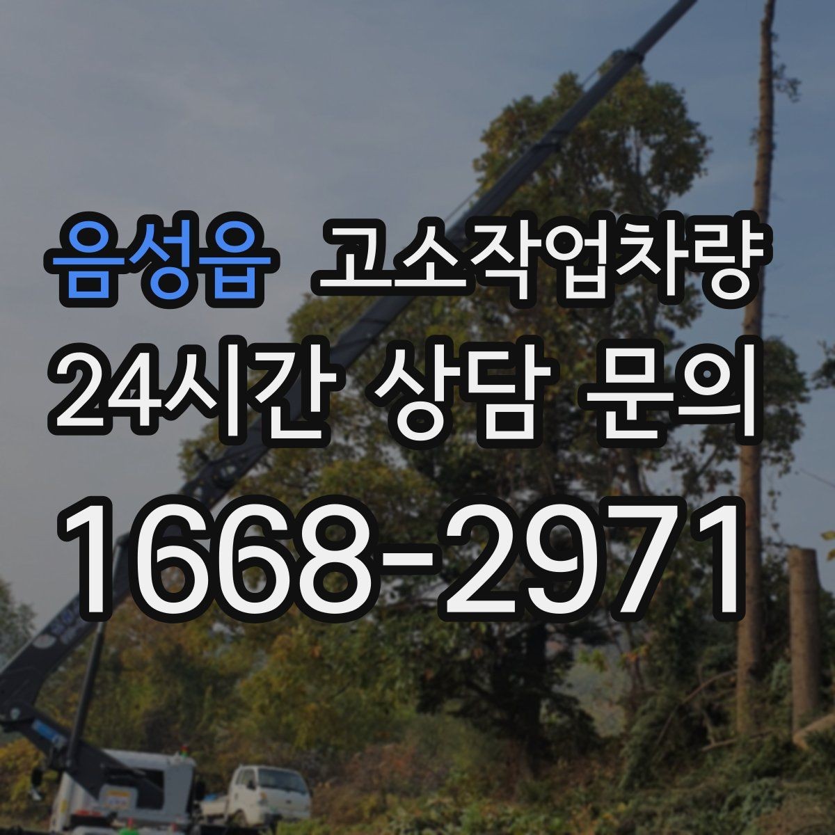 음성읍 고소작업차량 현장 작업에 필요한 허가와 확인사항