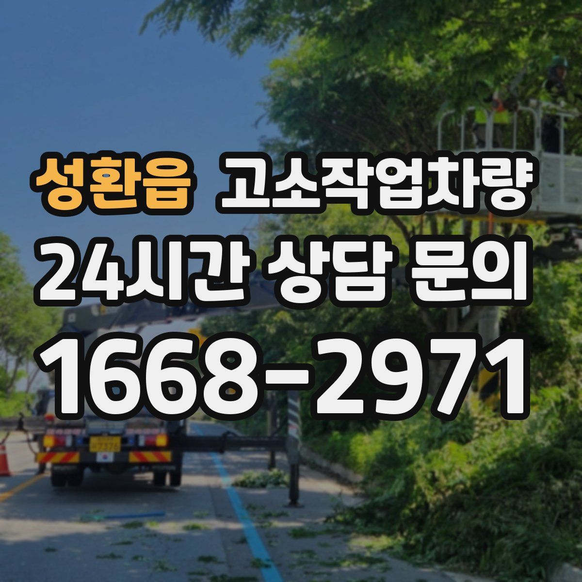 성환읍 고소작업차량