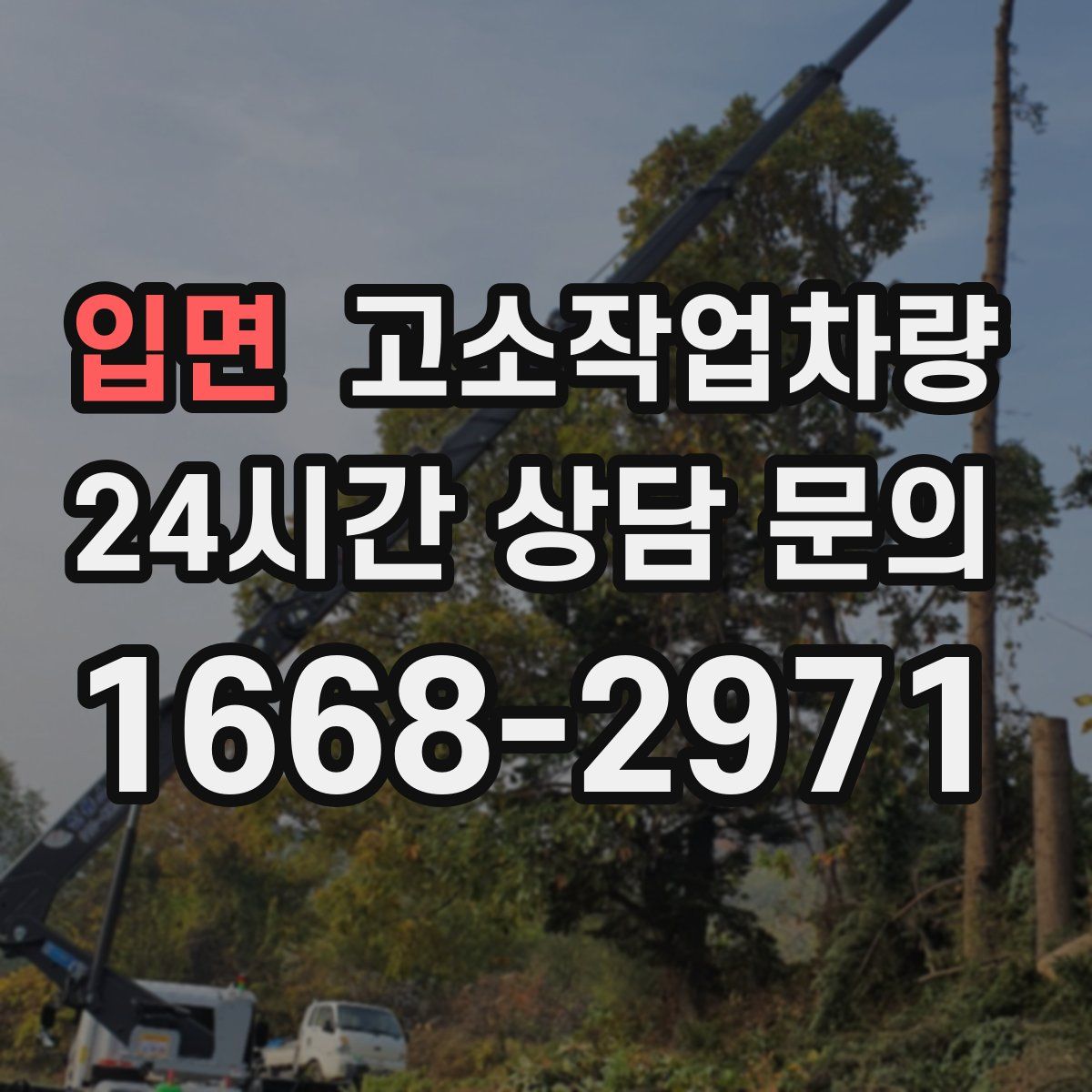 입면 고소작업차량