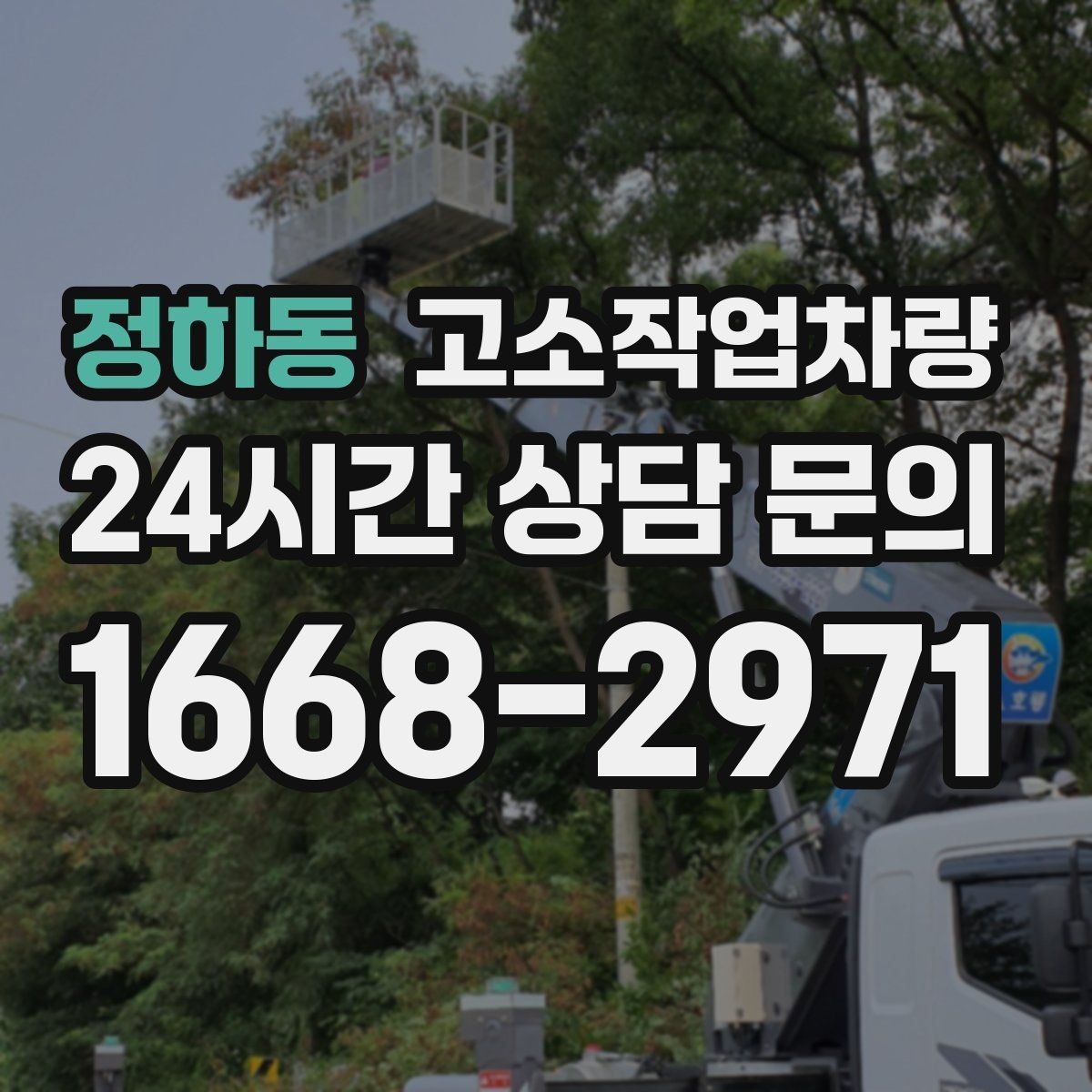 정하동 고소작업차량 임대료를 비교할 때 보는 항목