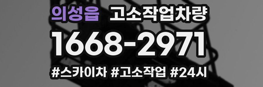 의성읍 고소작업차량