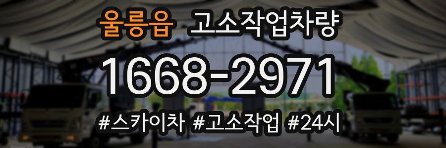 울릉읍 고소작업차량
