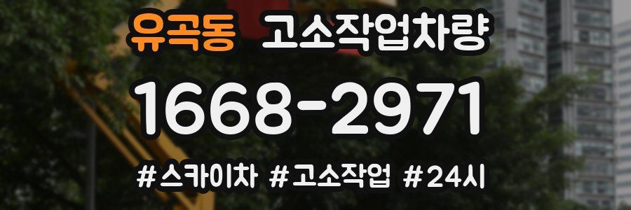 유곡동 고소작업차량