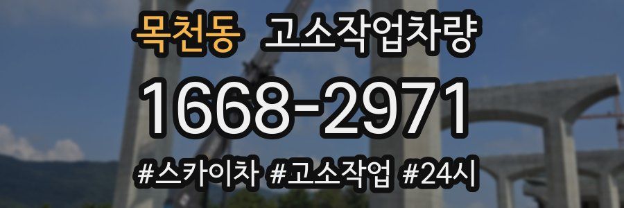 목천동 고소작업차량