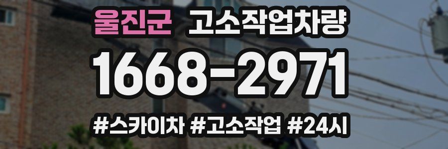 울진군 고소작업차량