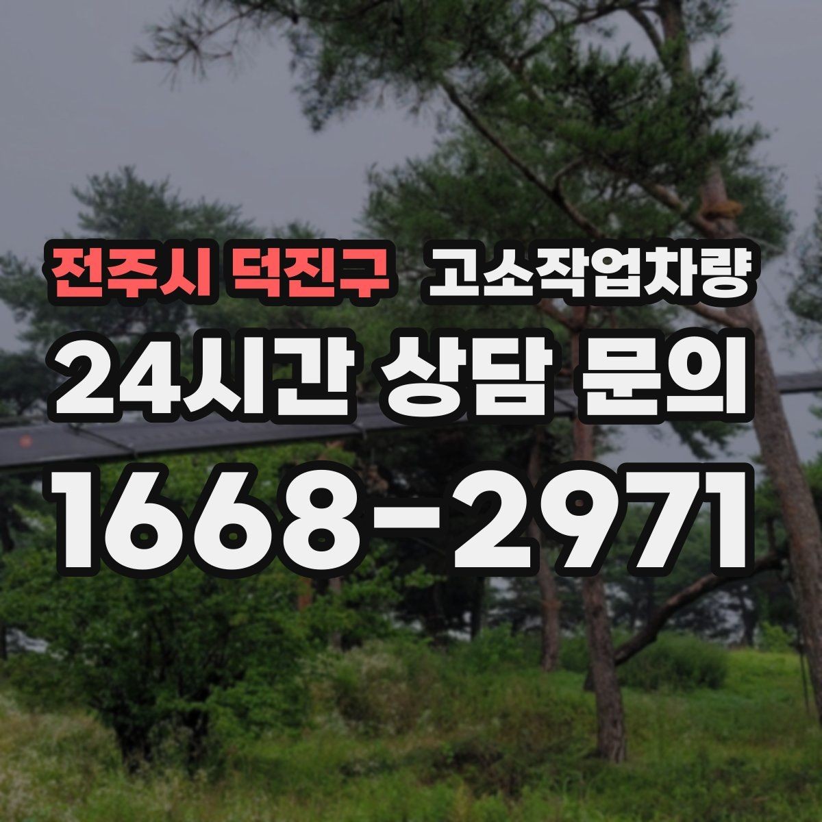 전주시 덕진구 고소작업차량 작업 환경에 따른 모델 선택 가이드