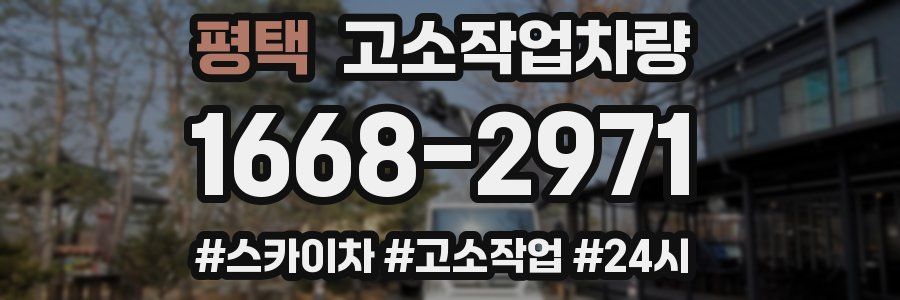 평택 고소작업차량