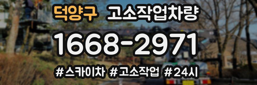 덕양구 고소작업차량