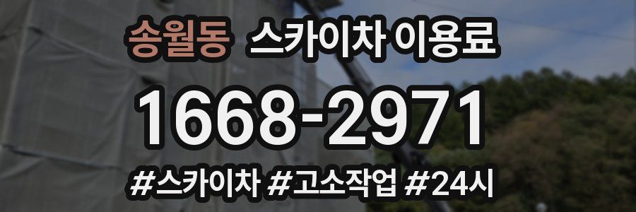 송월동 스카이차 이용료