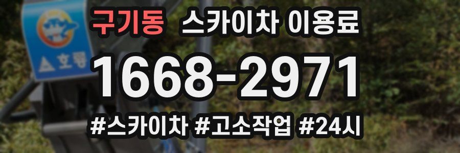 구기동 스카이차 이용료