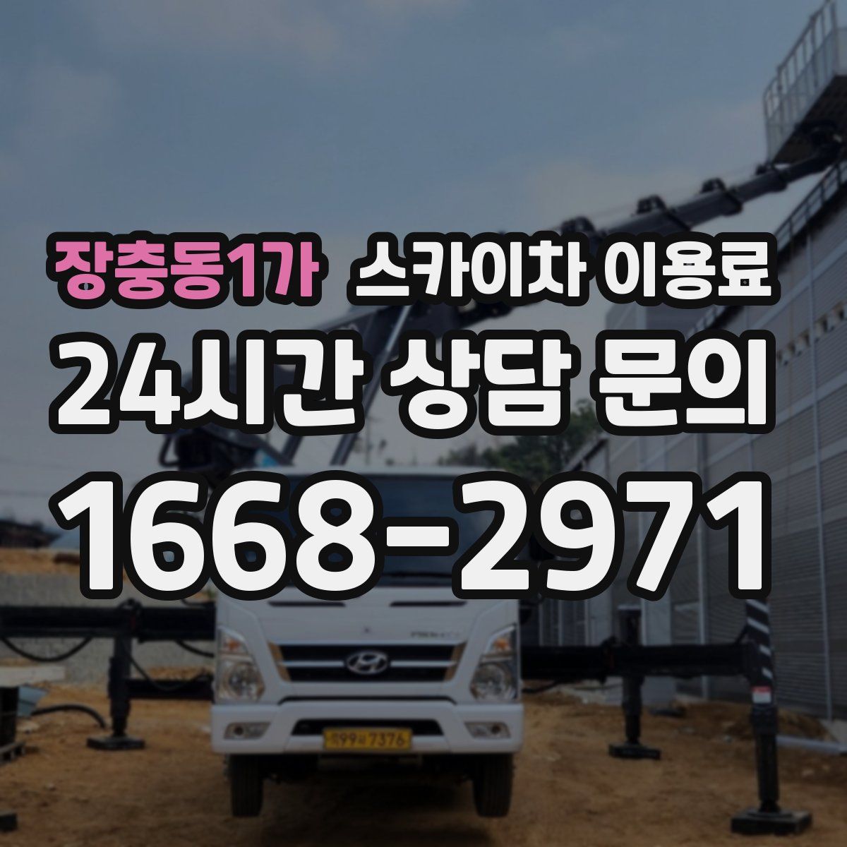장충동1가 스카이차 이용료