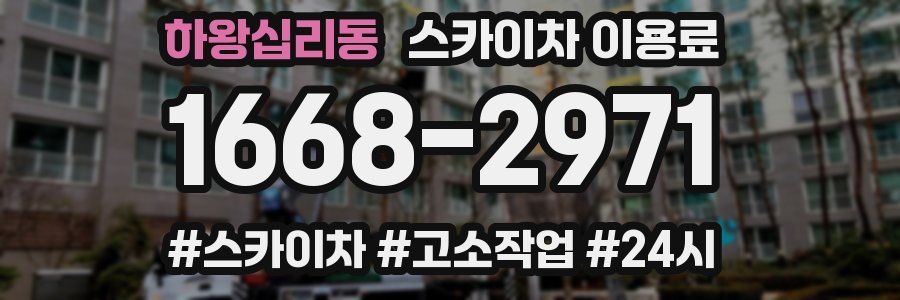 하왕십리동 스카이차 이용료