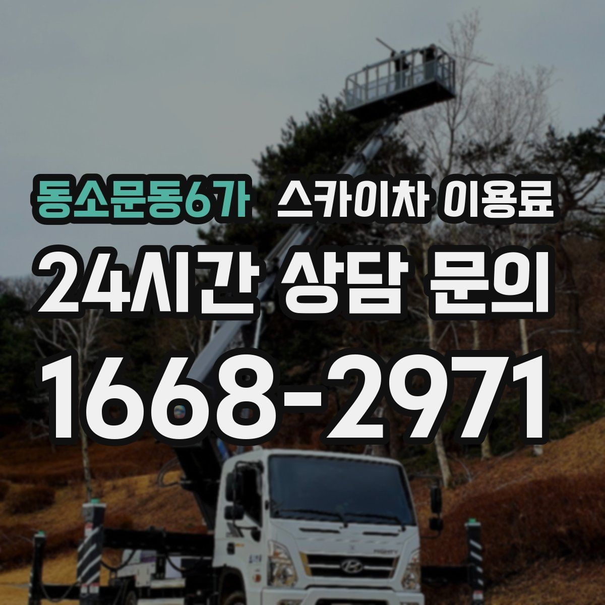 동소문동6가 스카이차 이용료 비교할 때 주의할 부분