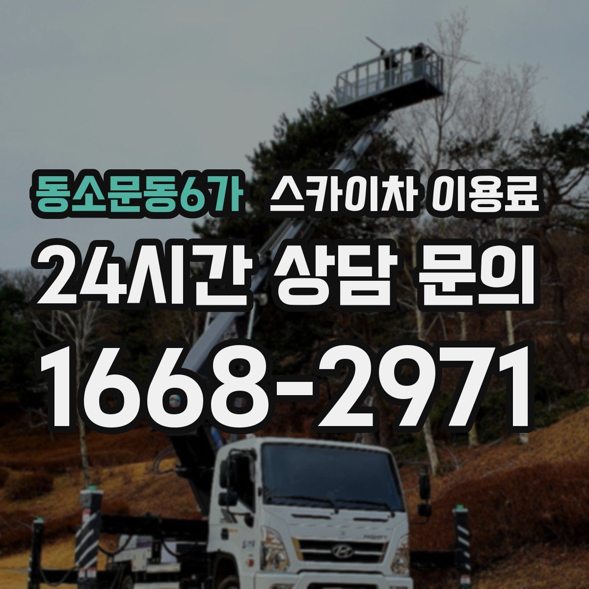 동소문동6가 스카이차 이용료