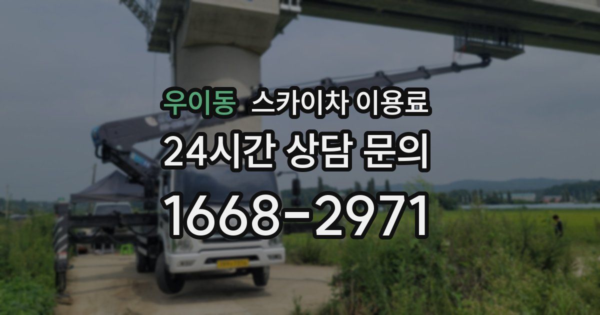 우이동 스카이차 이용료