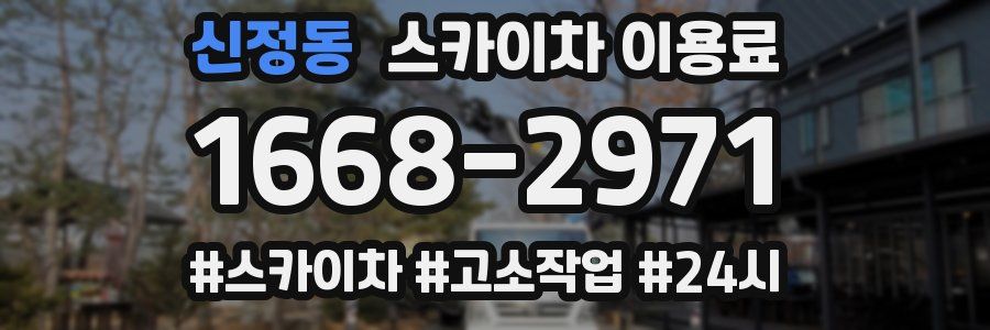 신정동 스카이차 이용료