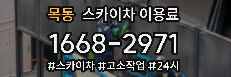 목동 스카이차 이용료