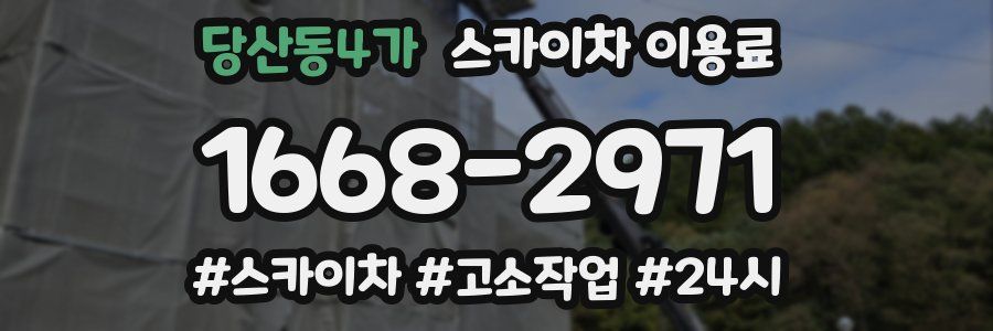 당산동4가 스카이차 이용료