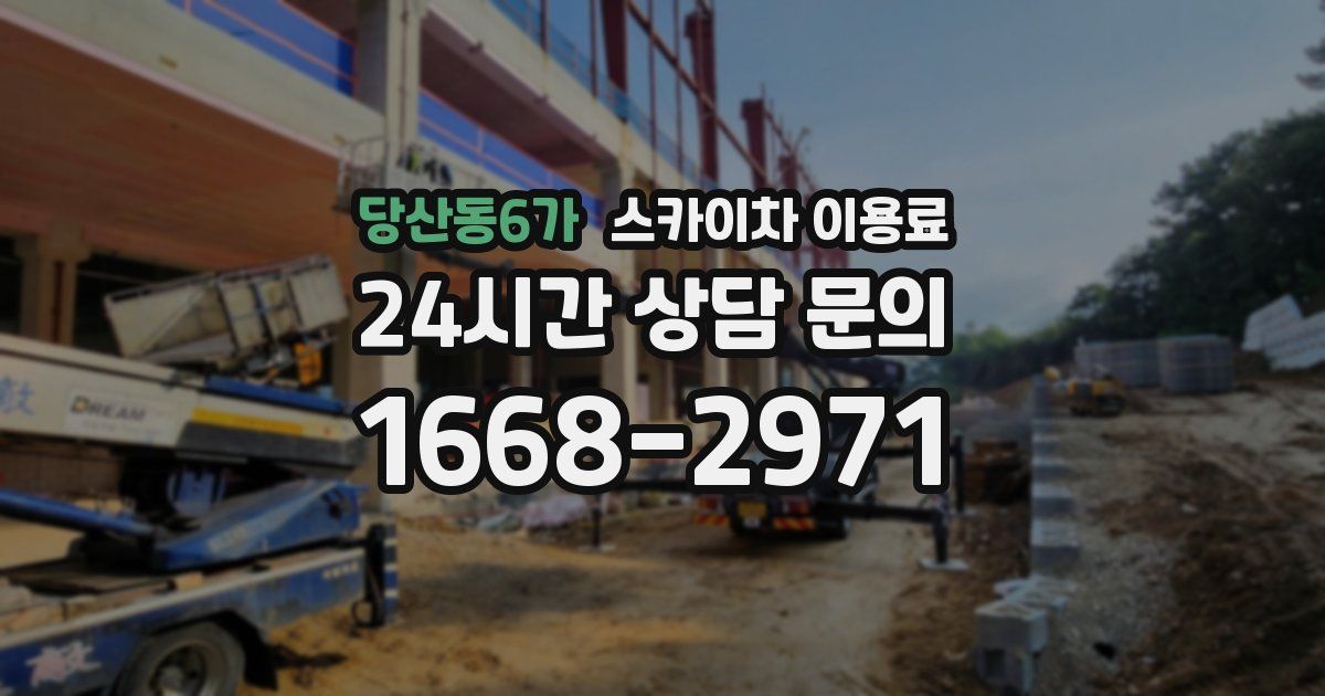 당산동6가 스카이차 이용료