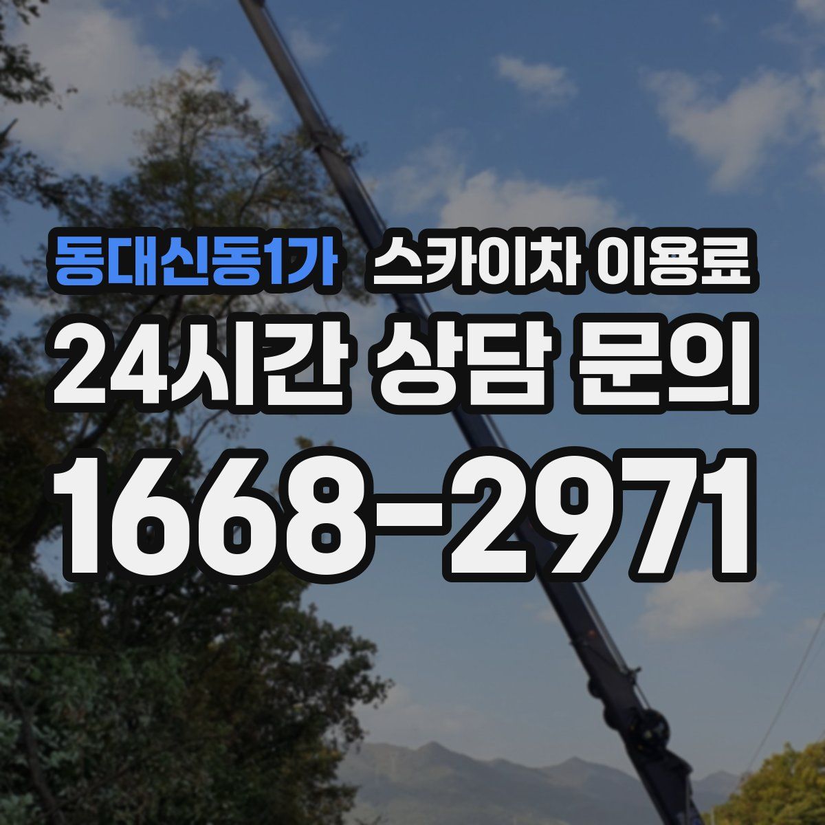동대신동1가 스카이차 이용료