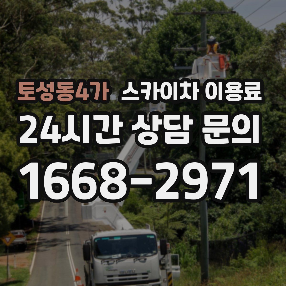 토성동4가 스카이차 이용료