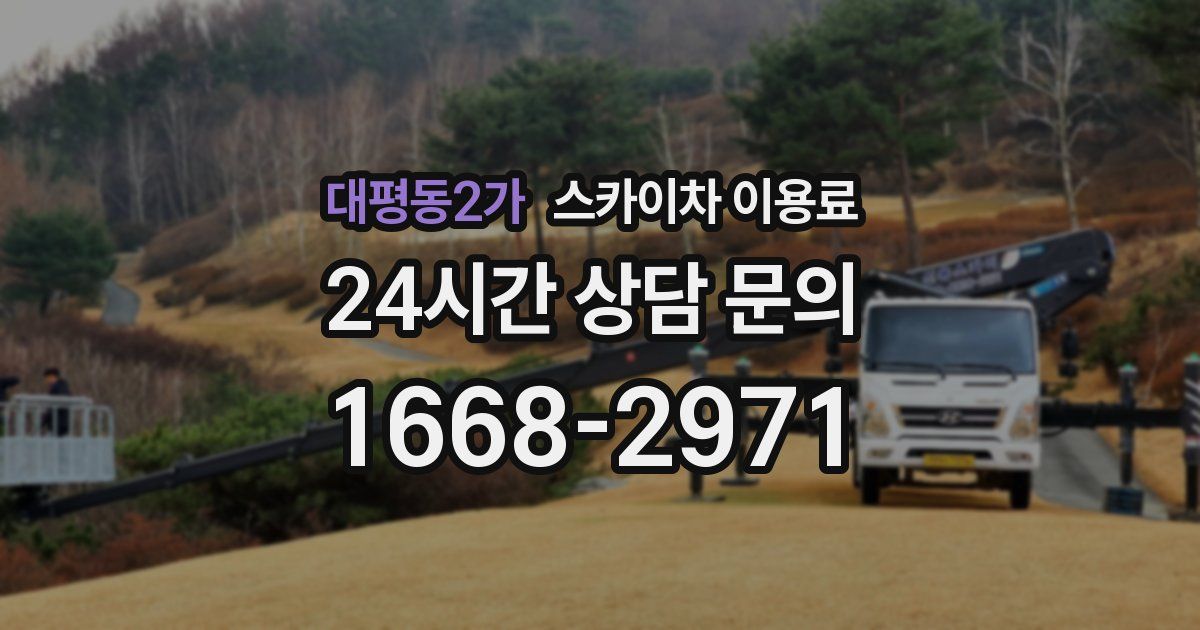 대평동2가 스카이차 이용료
