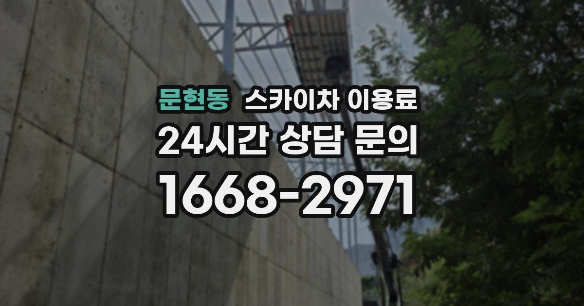 문현동 스카이차 이용료