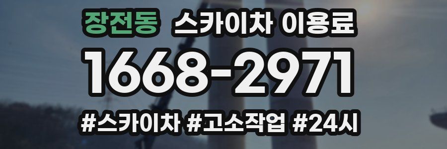 장전동 스카이차 이용료