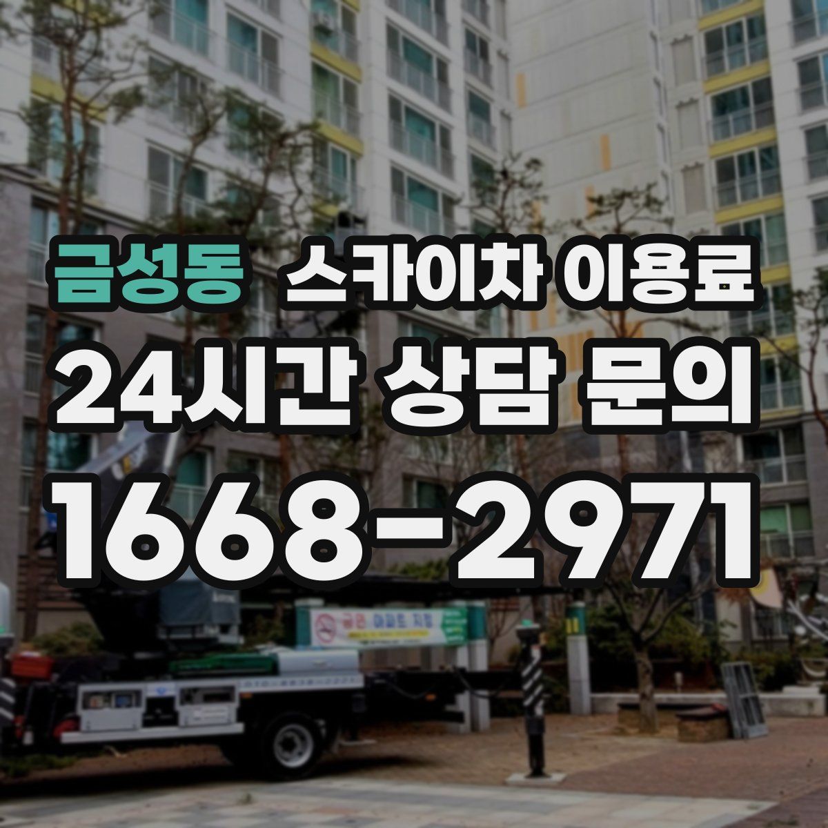 금성동 스카이차 이용료