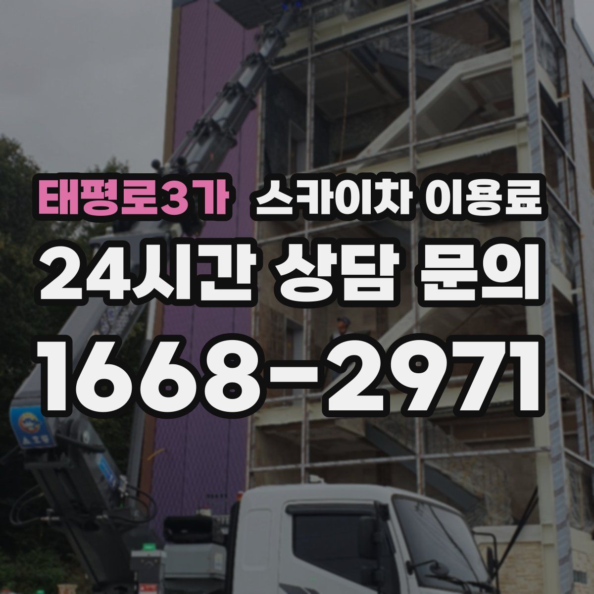 태평로3가 스카이차 이용료