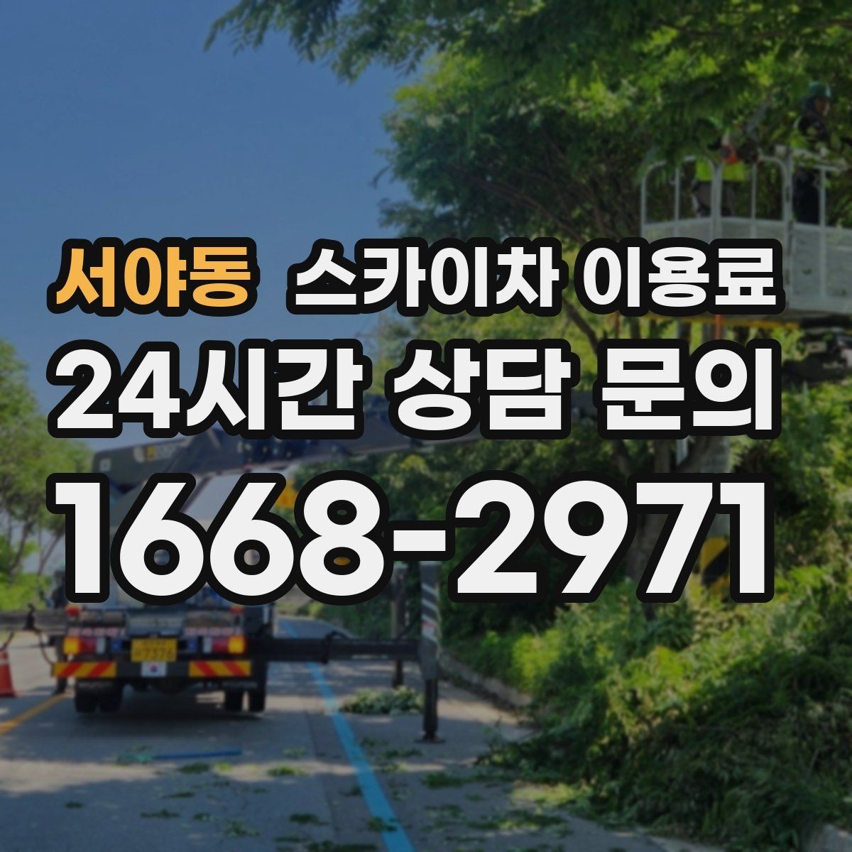 서야동 스카이차 이용료 절감보다 중요한 안전 체크포인트