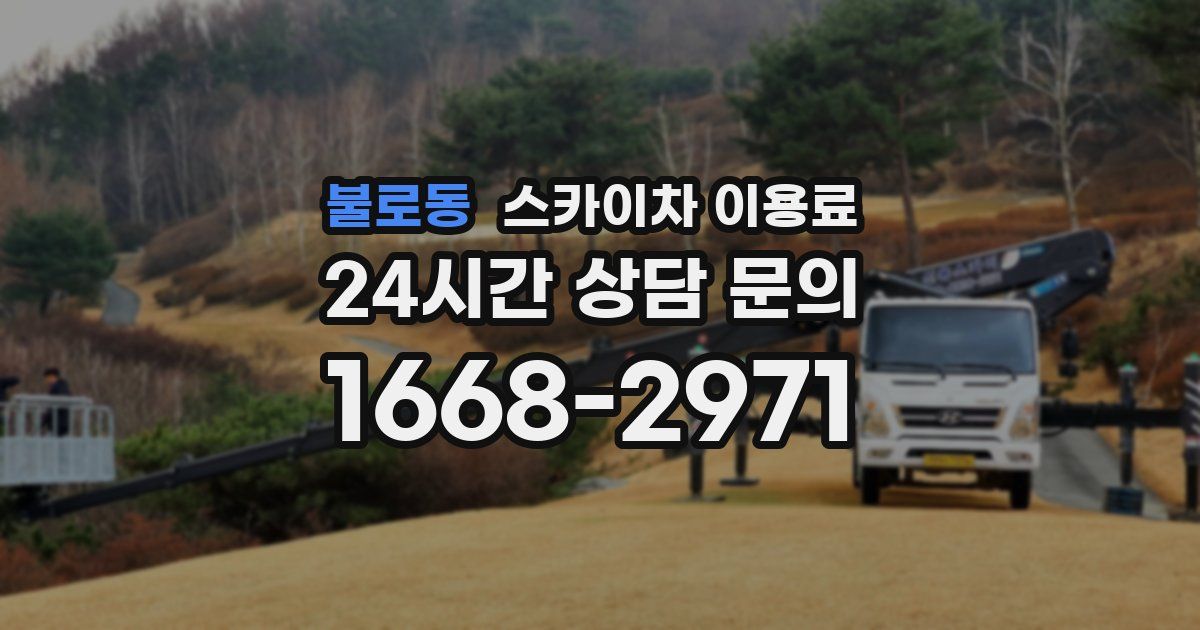 불로동 스카이차 이용료