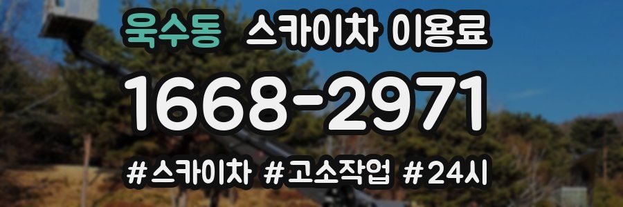 욱수동 스카이차 이용료