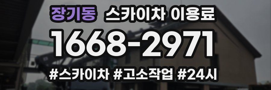 장기동 스카이차 이용료