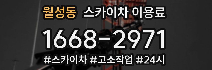 월성동 스카이차 이용료