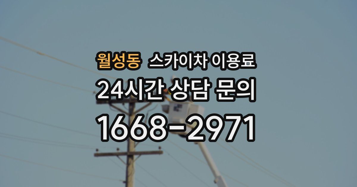 월성동 스카이차 이용료