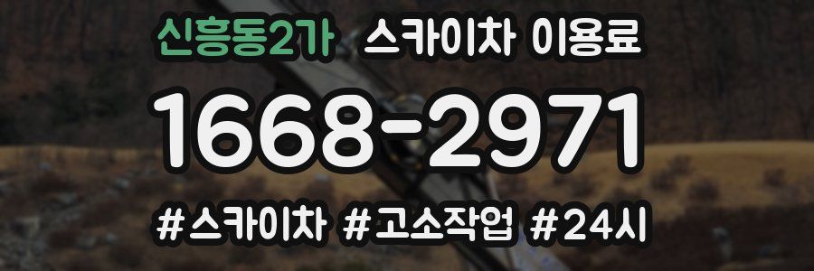 신흥동2가 스카이차 이용료