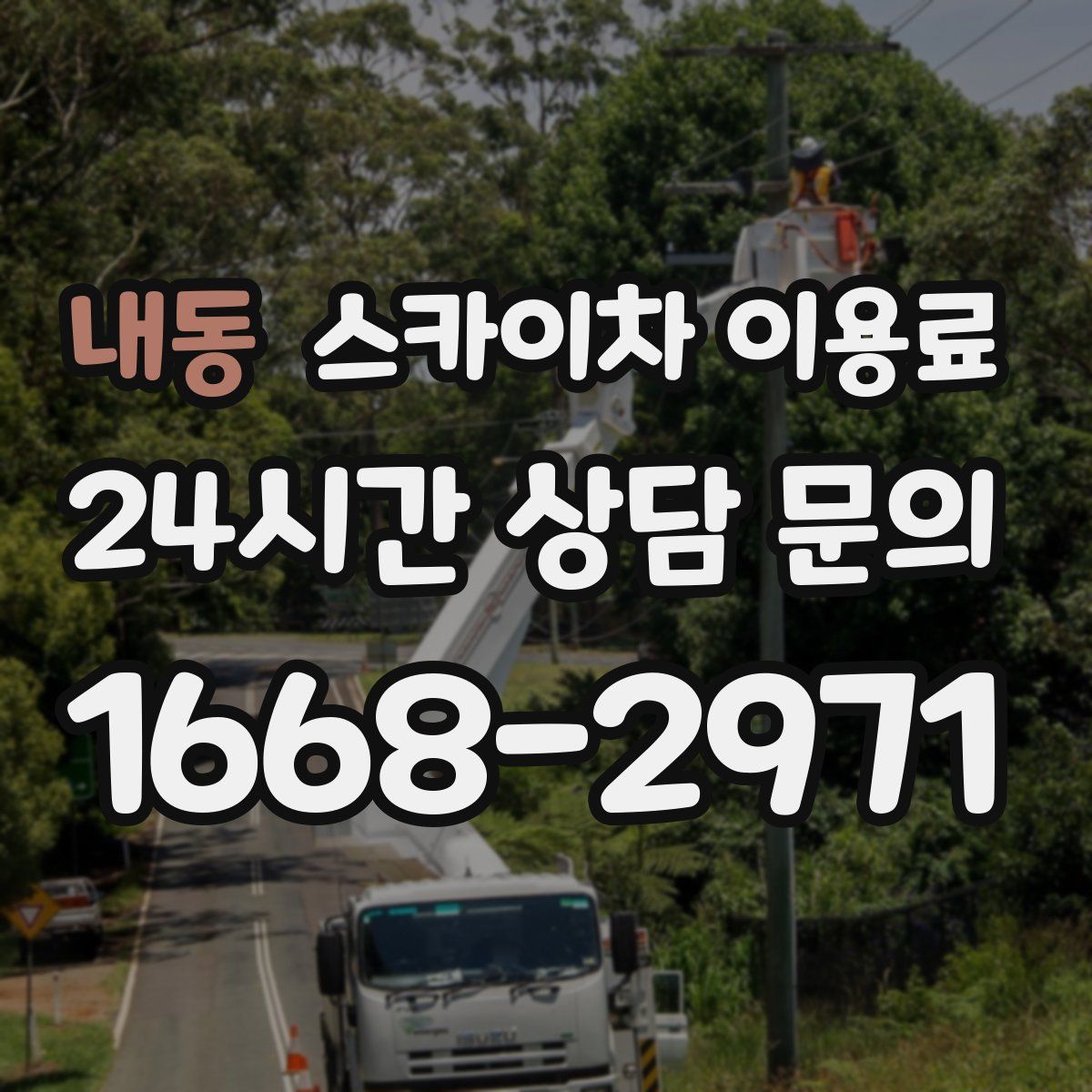 내동 스카이차 이용료