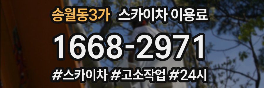 송월동3가 스카이차 이용료