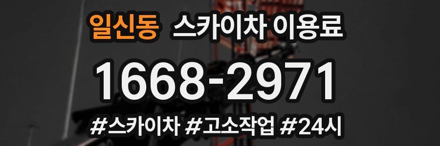 일신동 스카이차 이용료