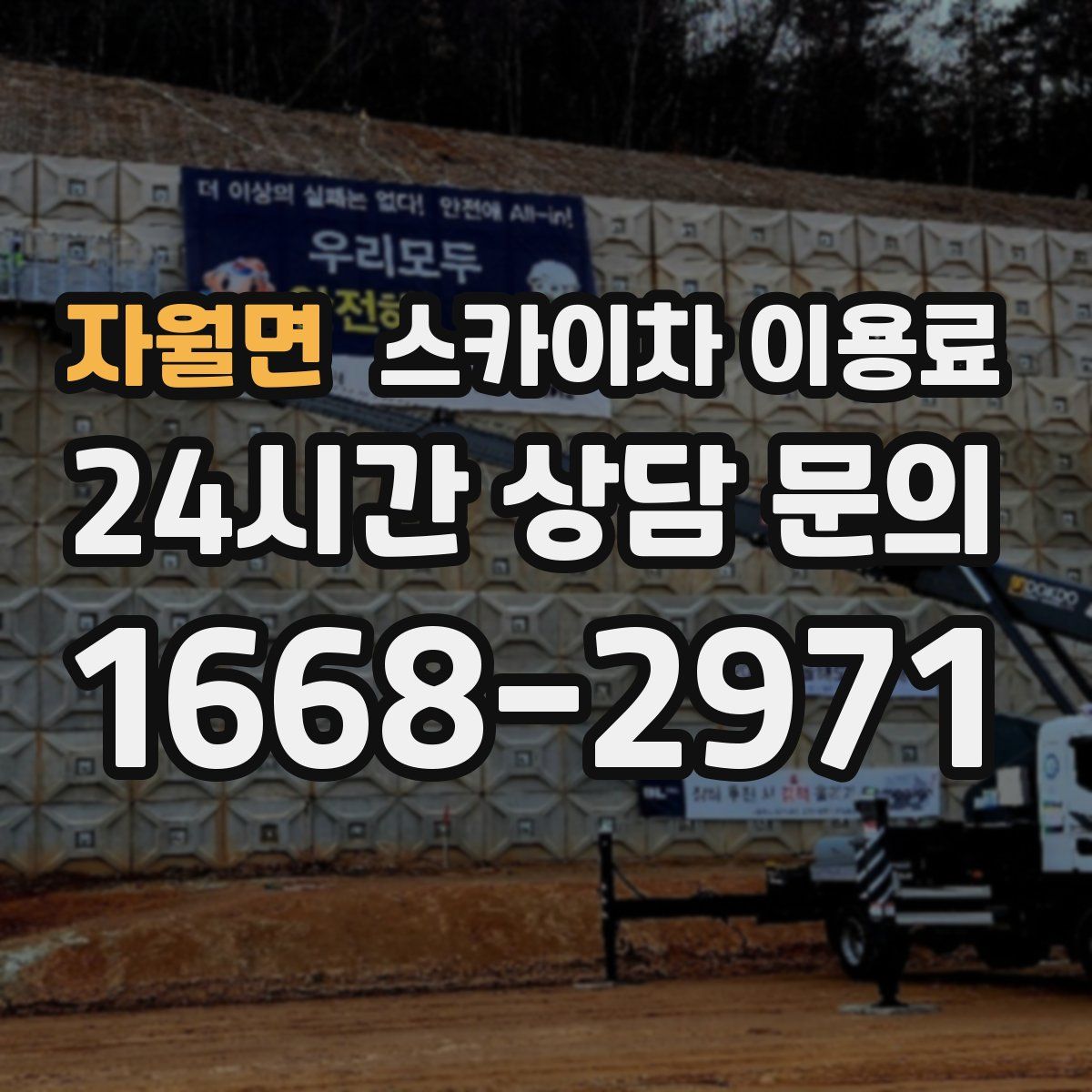 자월면 스카이차 이용료