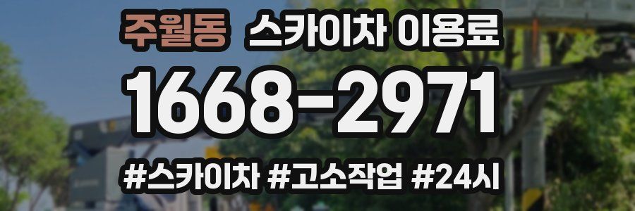주월동 스카이차 이용료