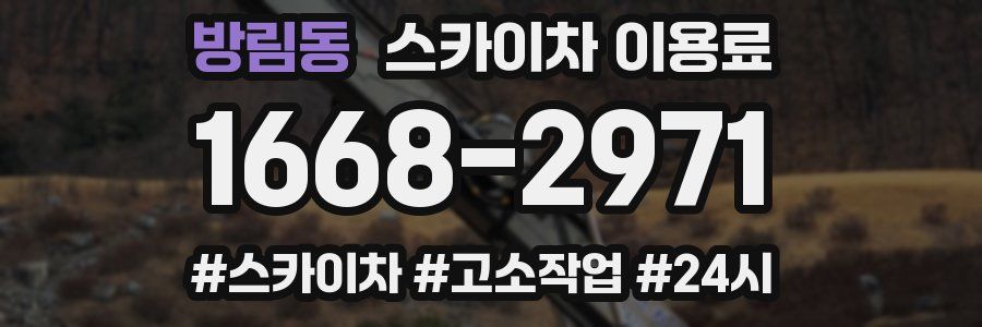 방림동 스카이차 이용료