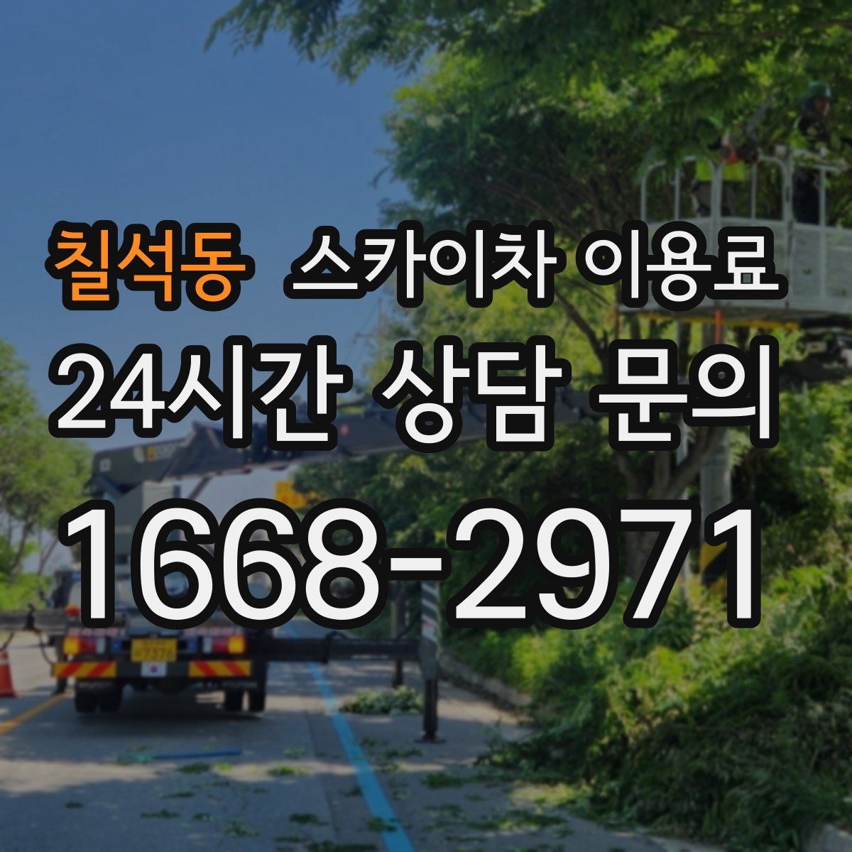 칠석동 스카이차 이용료