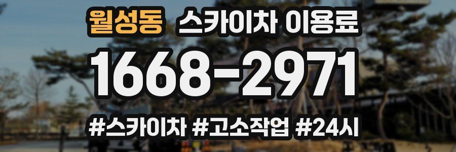 월성동 스카이차 이용료